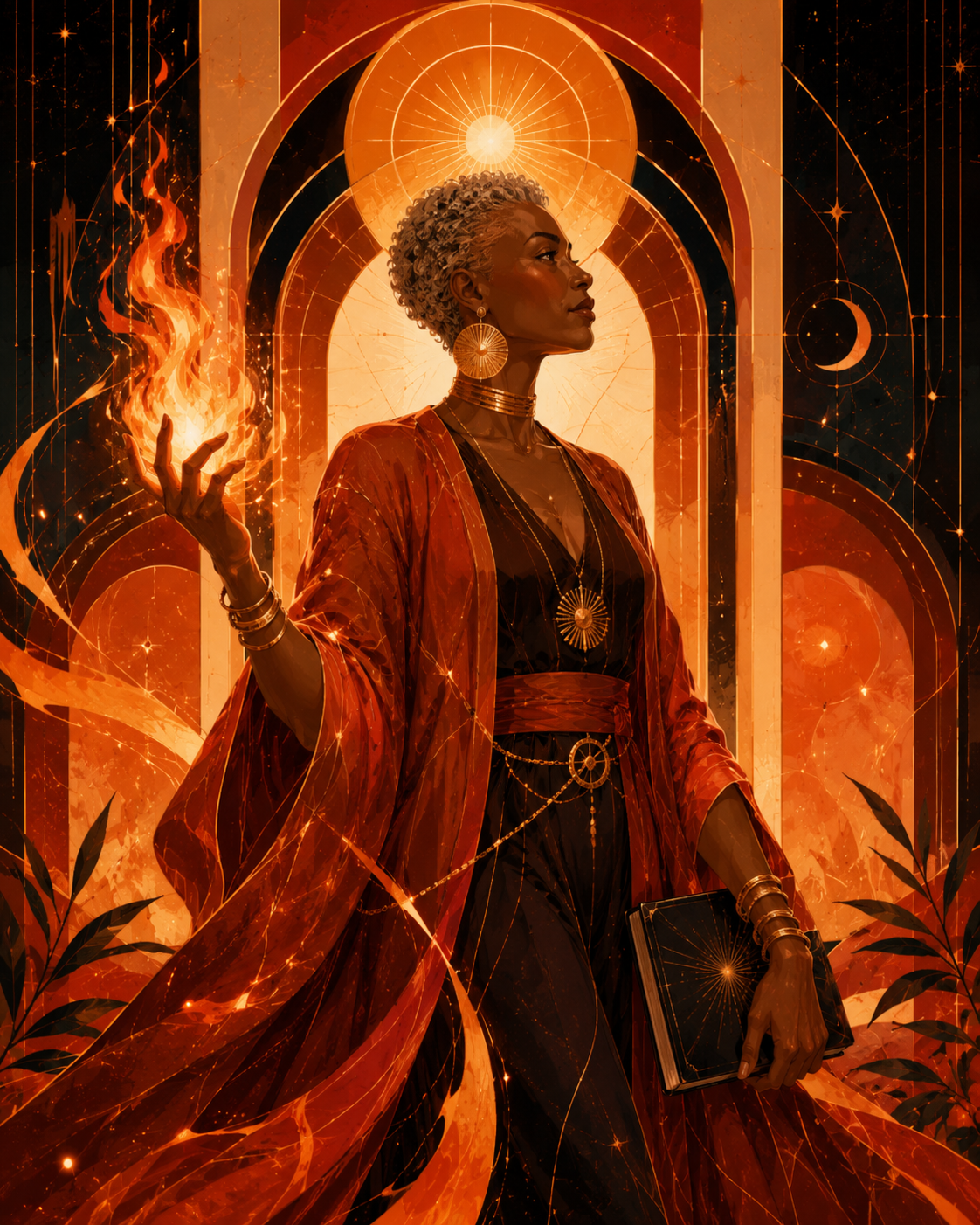 Fire house archetype artwork.